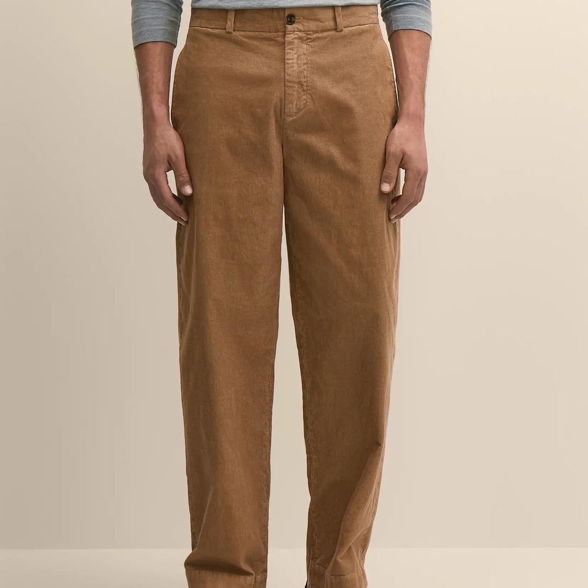 Men's Khaki Casual Trousers