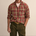 Men's Long Sleeve Flannel Shirt